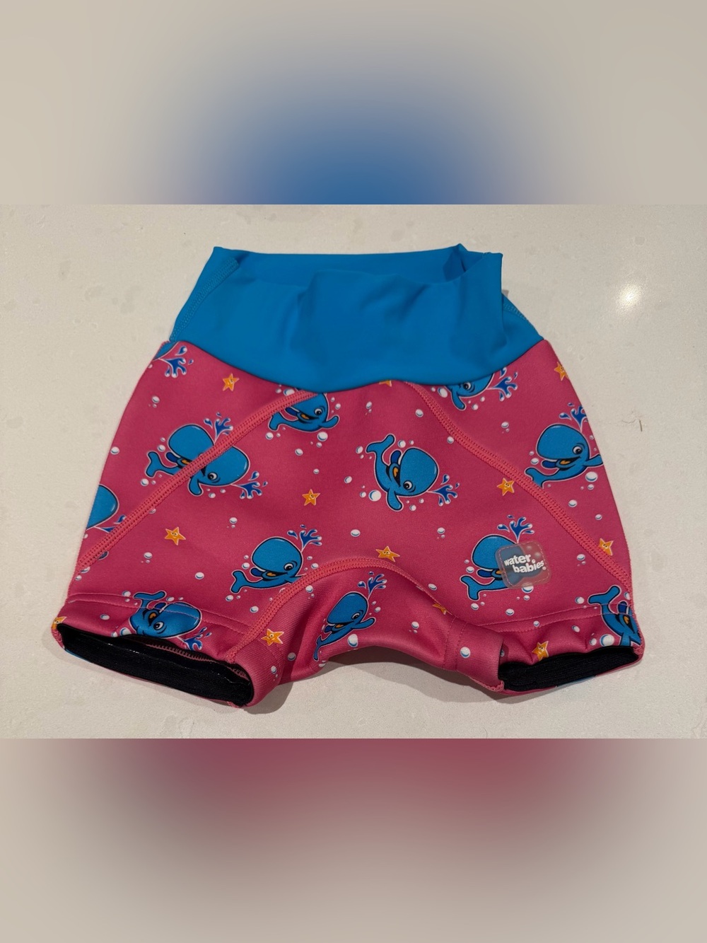 Water Babies 2-3t Pink & Blue Whale Swim Diaper Cover